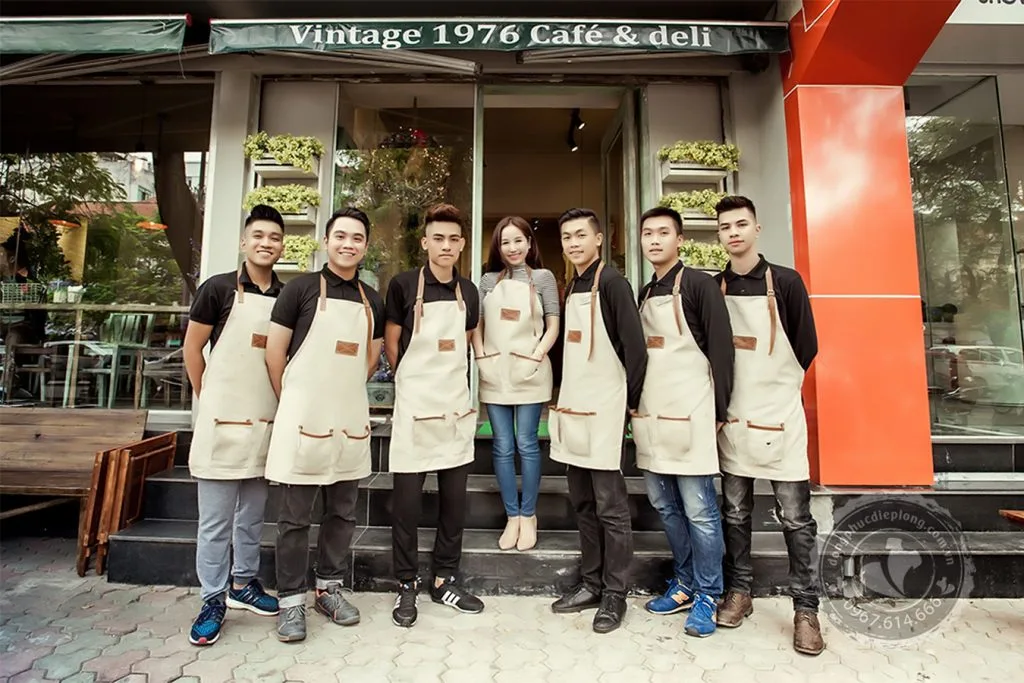 Đồng phục tạp dề cho nhà hàng, khách sạn