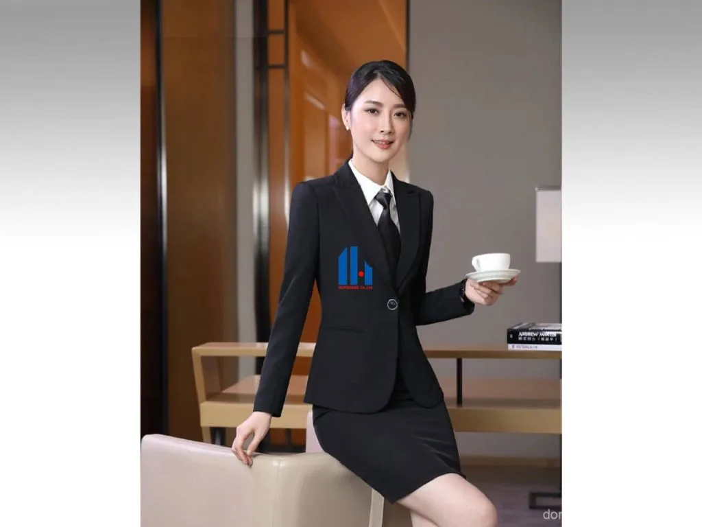 May đồng phục công sở tay dài