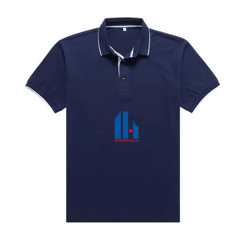 Áo thun có cổ 65% cotton 35% PE
