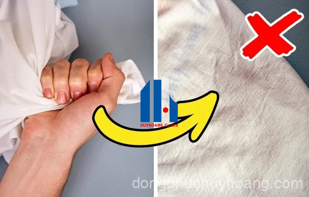 Chất vải kém chất lượng của đồng phục giá rẻ