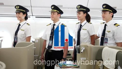 may đồng phục phi công nam