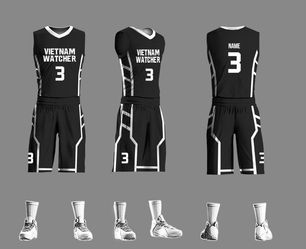 may đồng phục bóng rổ