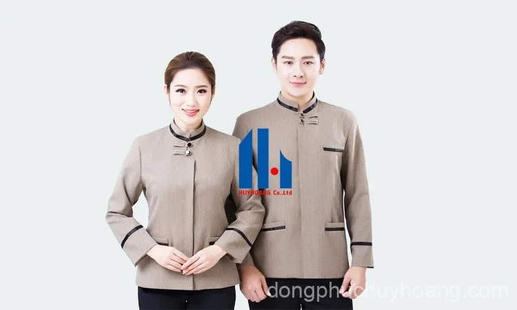 Mẫu may đồng phục spa nhân viên massage