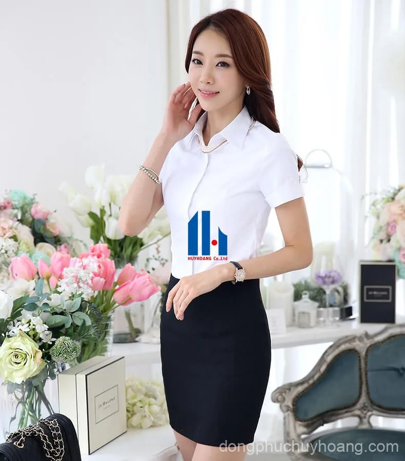 may đồng phục váy nữ
