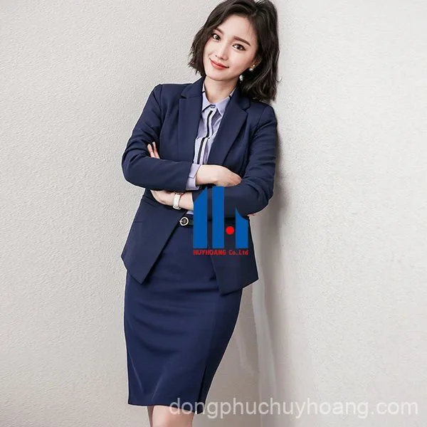 may đồng phục váy nữ