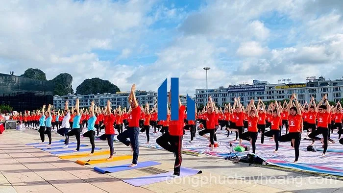 may đồng phục yoga