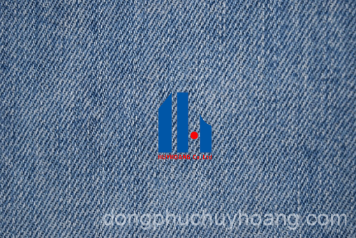 May đồng phục jean