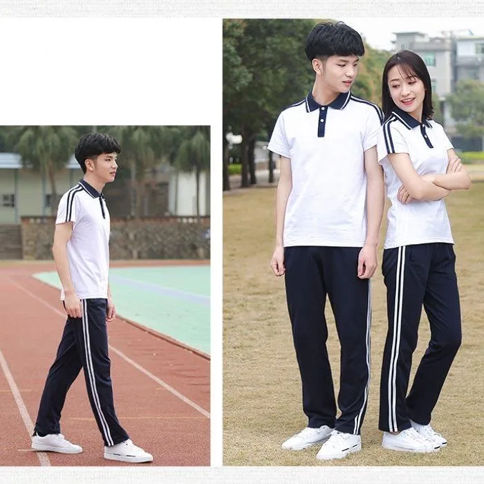 Áo Đồng Phục Thể Dục Có Cổ