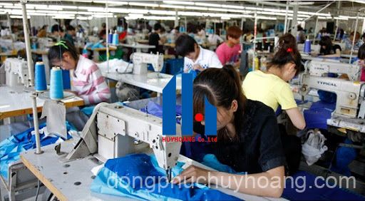xưởng may đồng phục