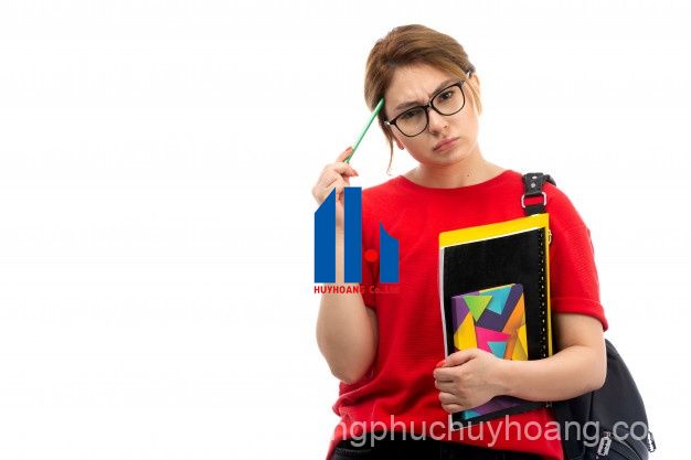 áo thun đồng phục lớp màu đỏ