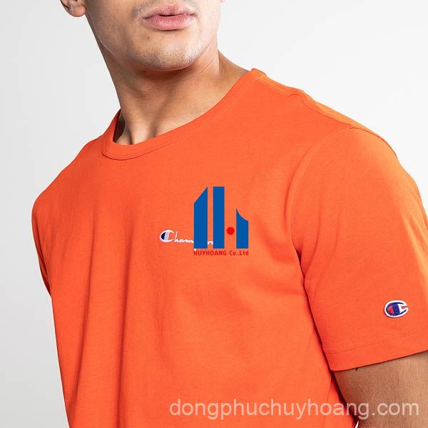 áo thun màu cam