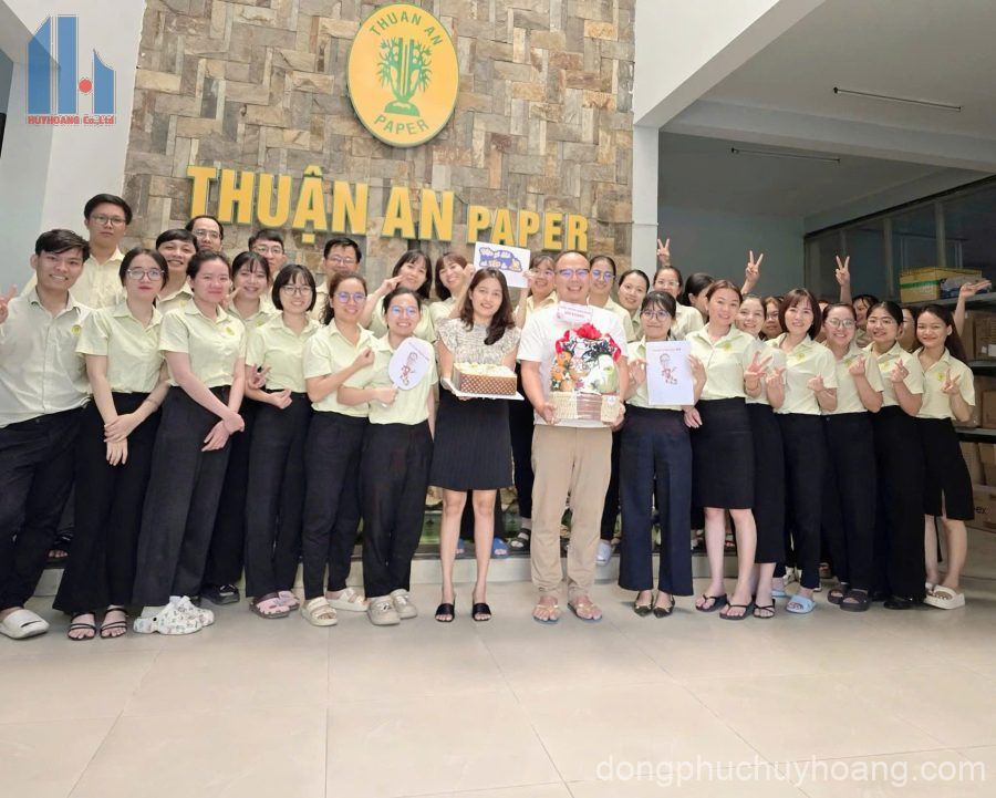 Cơ sở sản xuất áo thun đồng phục Huy Hoàng