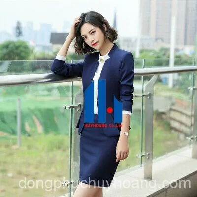 mẫu may đồng phục công sở