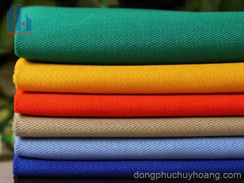 vải pha cotton - polyester cho nhà hàng