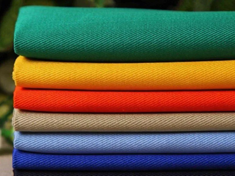 vải pha cotton - polyester cho nhà hàng
