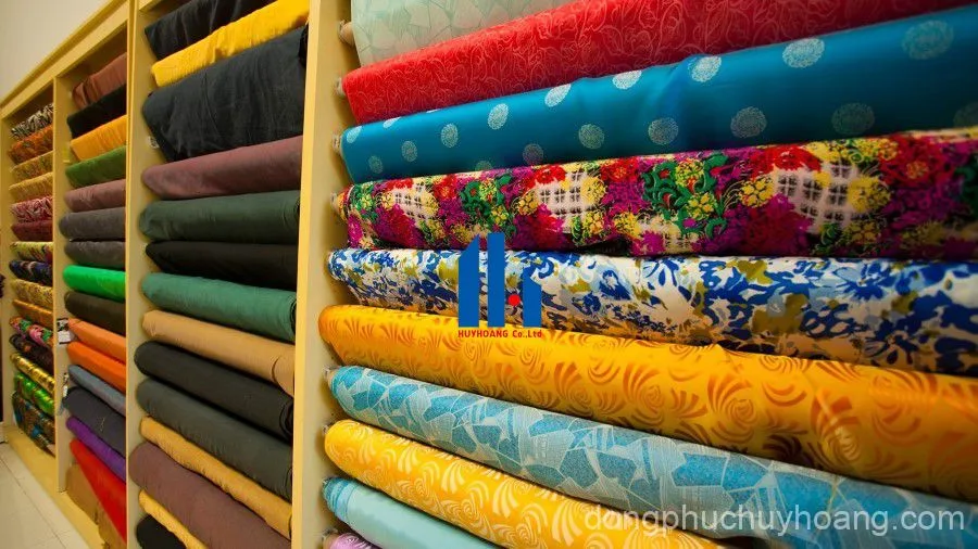 vải may đồng phục công ty