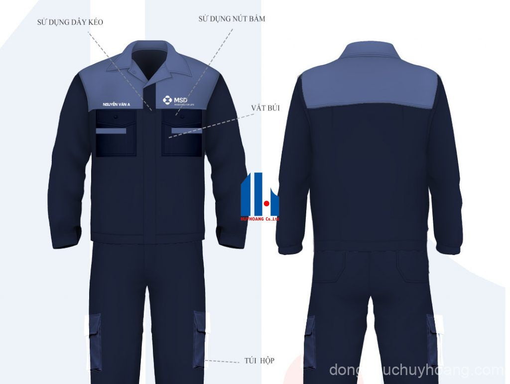 Kinh nghiệm chọn loại vải may đồ bảo hộ lao động