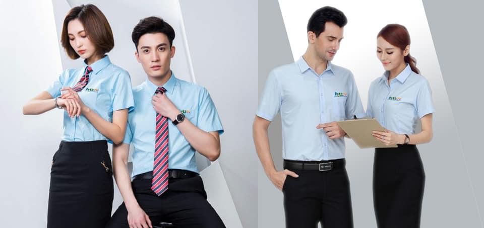 Xu hướng đồng phục công sở với màu sắc tươi sáng, mang đến nét trẻ trung hiện đại