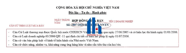Mẫu Hợp Đồng May Quần Áo Đồng Phục