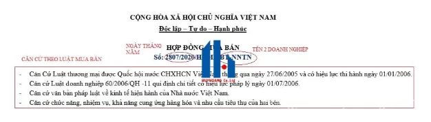 Mẫu Hợp Đồng May Quần Áo Đồng Phục