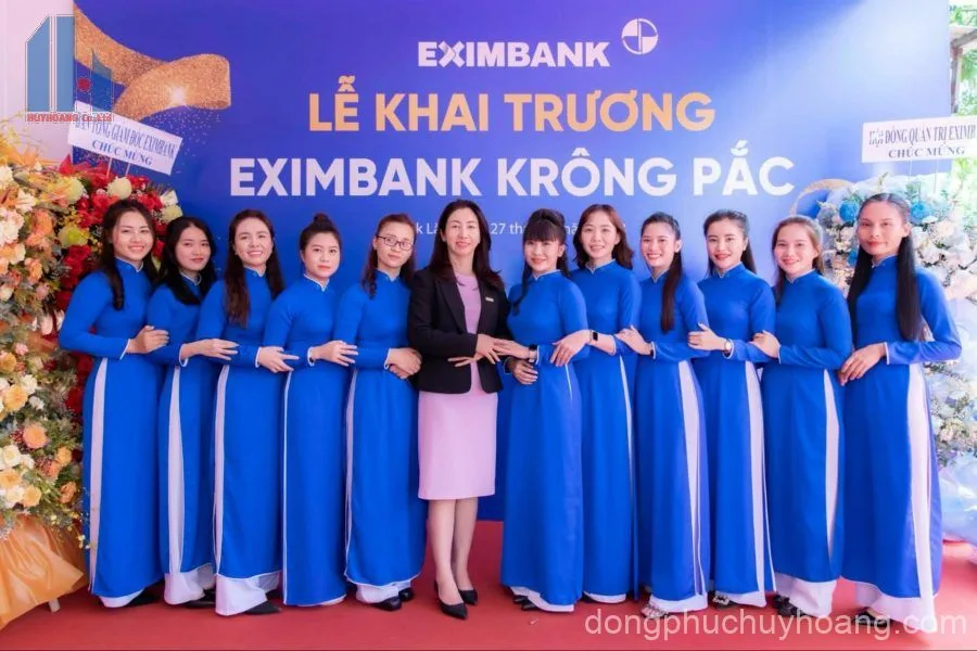 Đồng phục Eximbank Áo dài