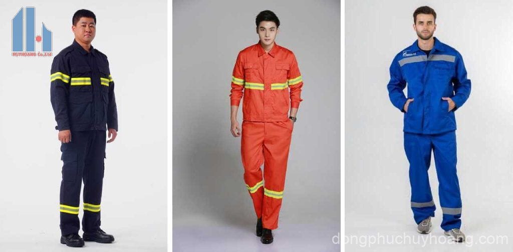 Áo đồng phục công nhân ngành xây dựng