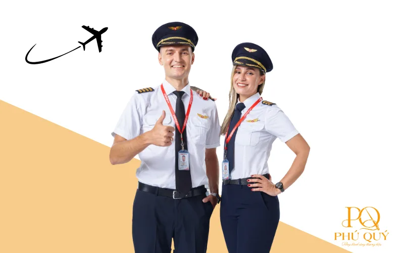 Đồng Phục Phi Công Nữ Vietjet Air