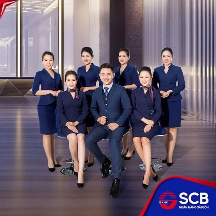 Đồng phục ngân hàng SCB
