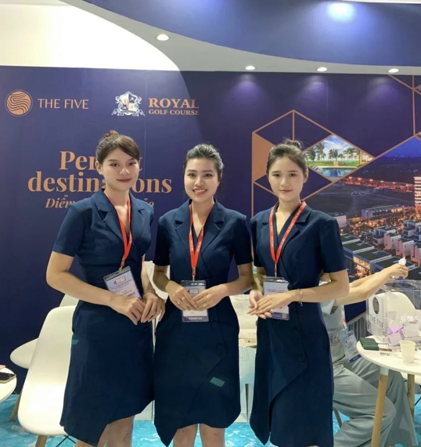 Đồng phục PG tại triển lãm, hội chợ