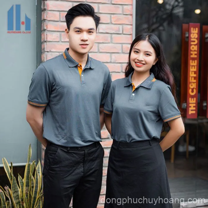 In Áo Thun Đồng Phục Nhân Viên Nhà Hàng Buffet Năm 2025