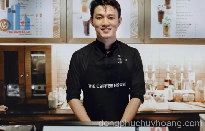 Áo phông đồng phục quán cà phê