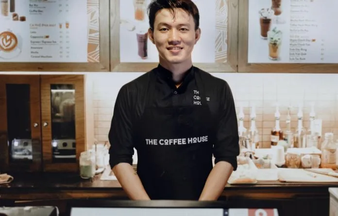 Áo phông đồng phục quán cà phê
