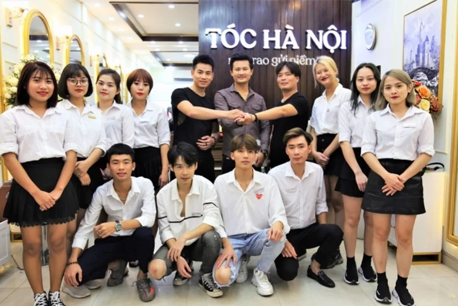 Áo Sơ Mi Đồng Phục Salon Tóc
