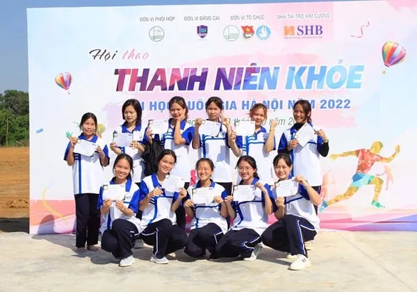 Đồng phục thể dục Đại học Quốc gia Hà Nội