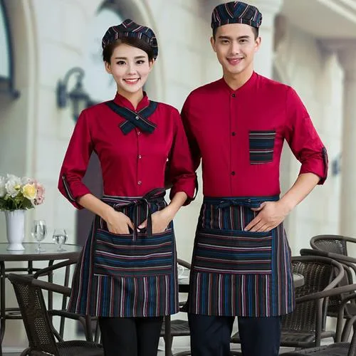 Đồng phục nhà hàng - với các phụ kiện thanh lịch