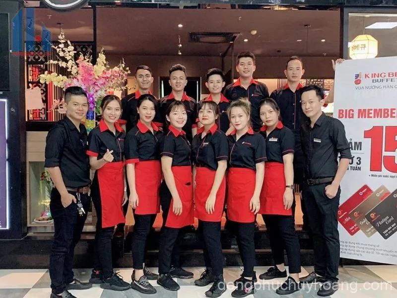 Đồng phục nhân viên nhà hàng, quán ăn