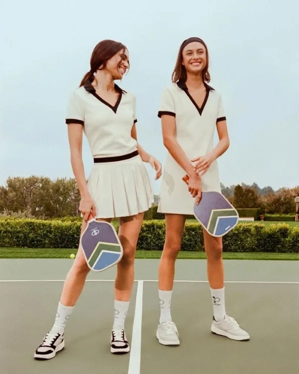 Đồng phục thi đấu Pickleball đẹp mắt.