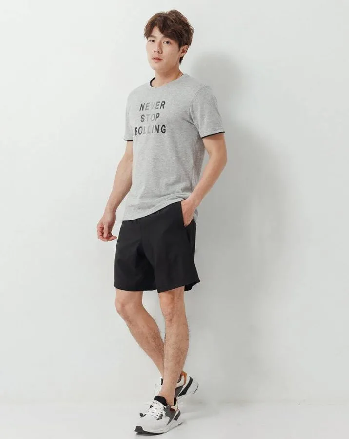 Áo phông - quần short cho đồng phục thể thao đơn giản, thoải mái 