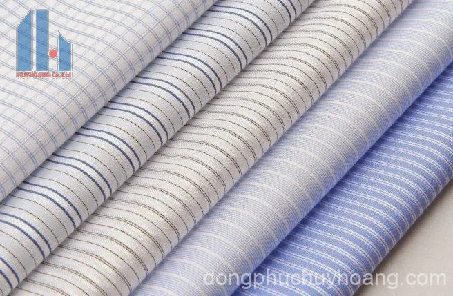 Vải Lon Mỹ Trong Xưởng May Đồng Phục