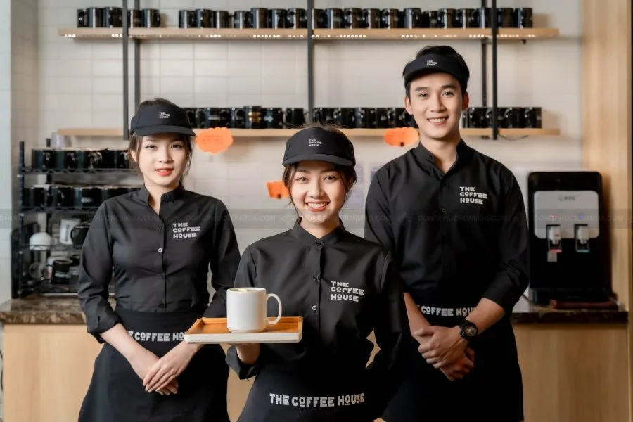 Đồng phục quán cà phê