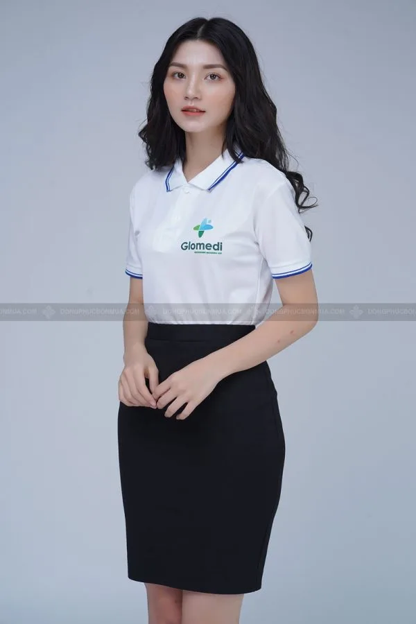 Đồng phục nhân viên bất động sản - đầm công sở cho nữ