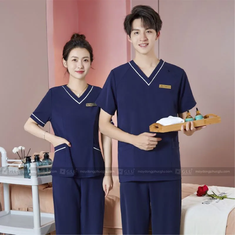 Đồng phục spa đa dạng thiết kế