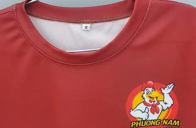 site:https://dongphuchuyhoang.com/ áo thun đồng phục màu đỏ