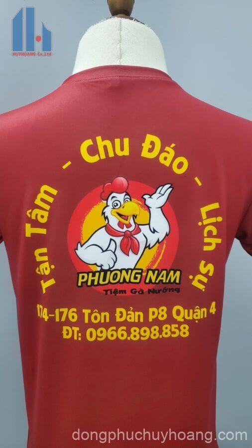site:https://dongphuchuyhoang.com/ áo thun đồng phục
