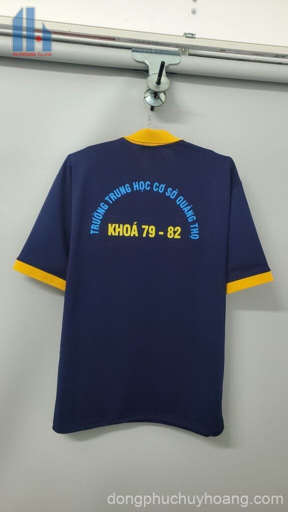 site:https://dongphuchuyhoang.com/ màu áo thun đồng phục