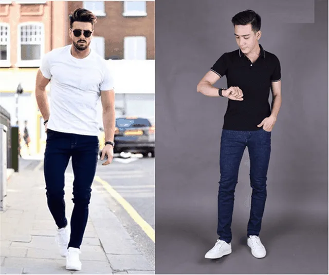 Gợi Ý Mix Đồ Với Áo thun Trơn 100% Cotton Tại Đồng Phục Huy Hoàng