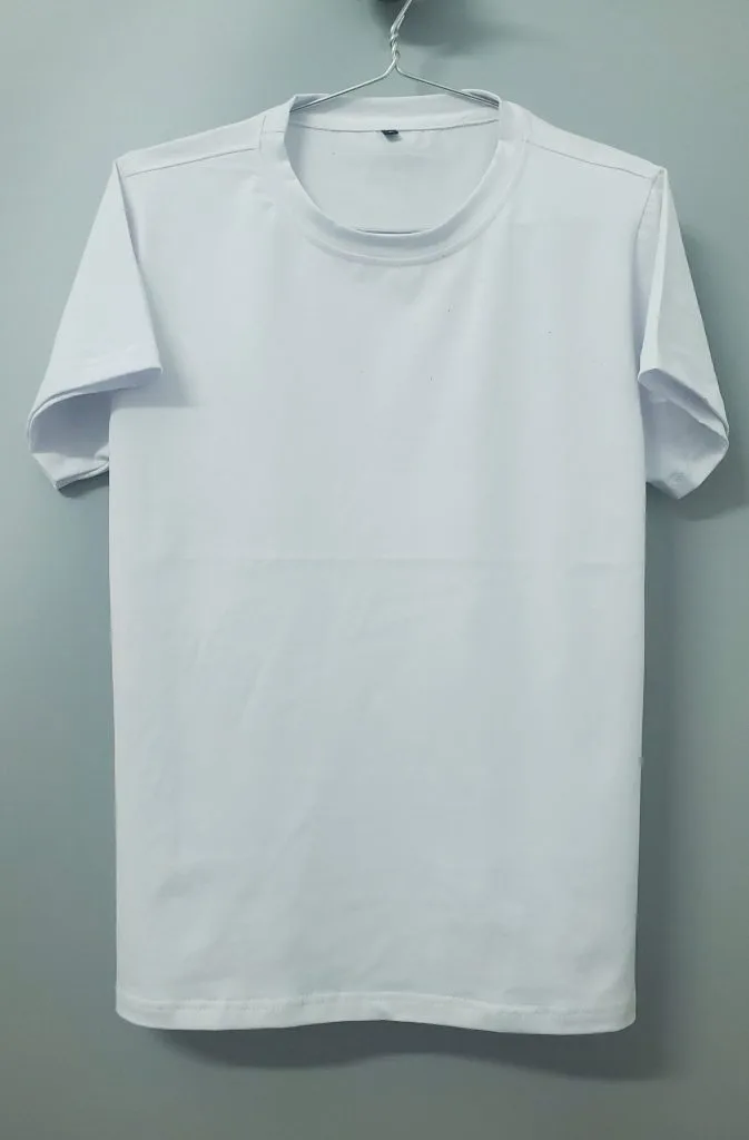 Áo Thun Trắng Trơn 100% Cotton