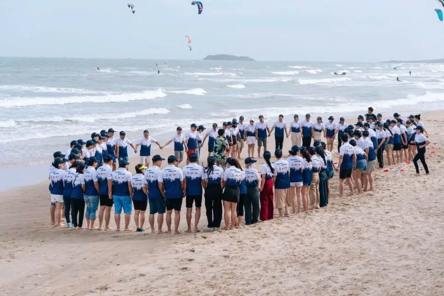 site:https://dongphuchuyhoang.com/ áo nhóm teambuilding