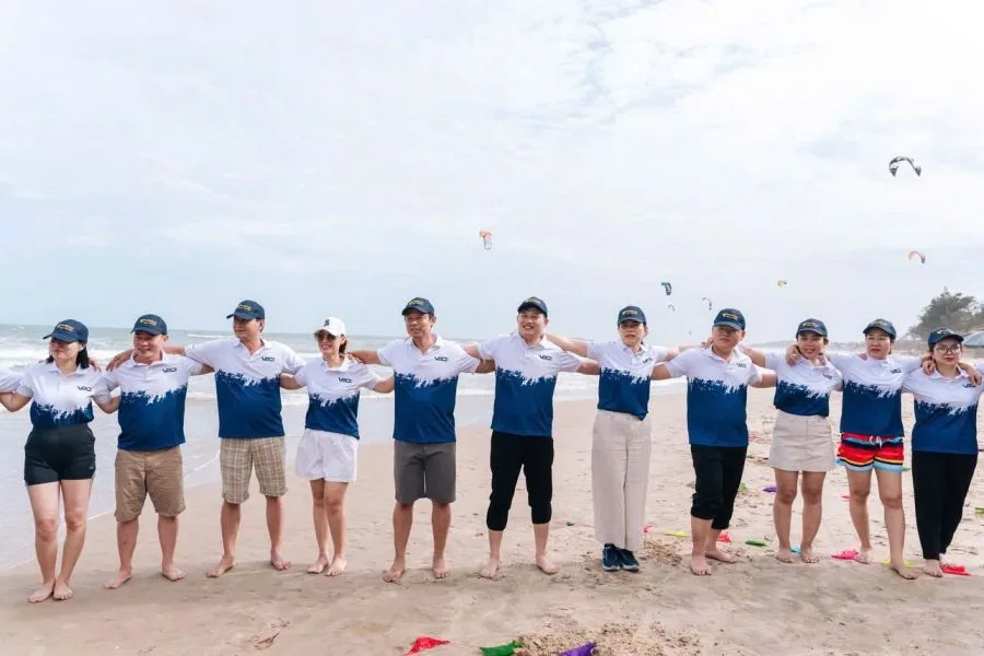 phối đồ teambuilding đi chơi