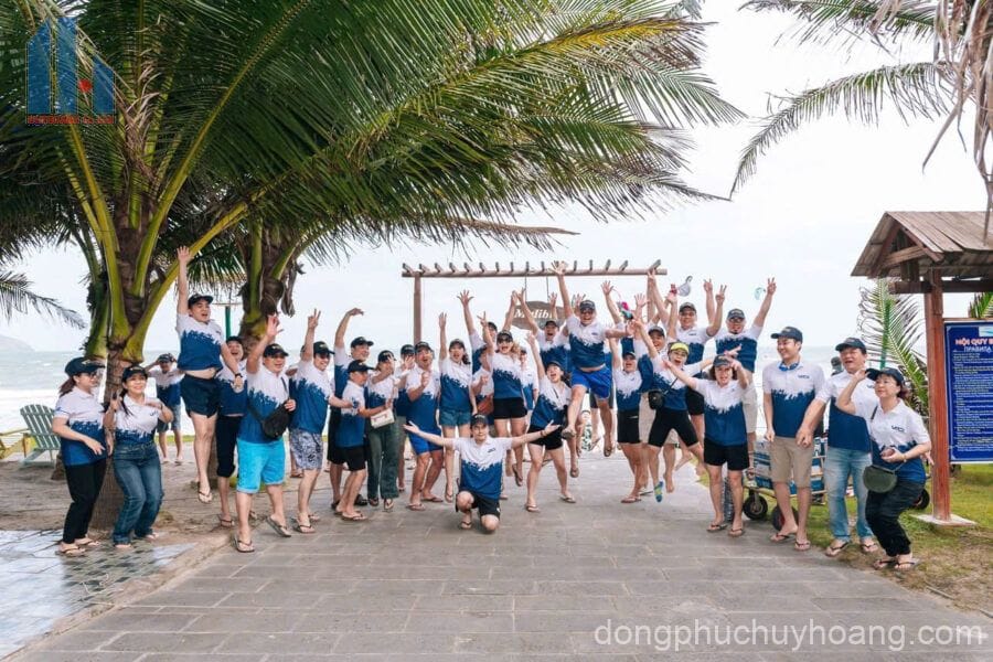 site:https://dongphuchuyhoang.com/ áo nhóm teambuilding